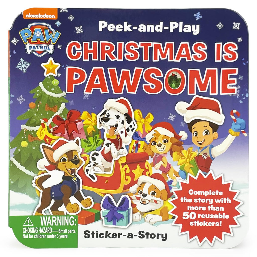 Paw Patrol Christmas Is Pawsome - A Lift-a-Flap Board Book