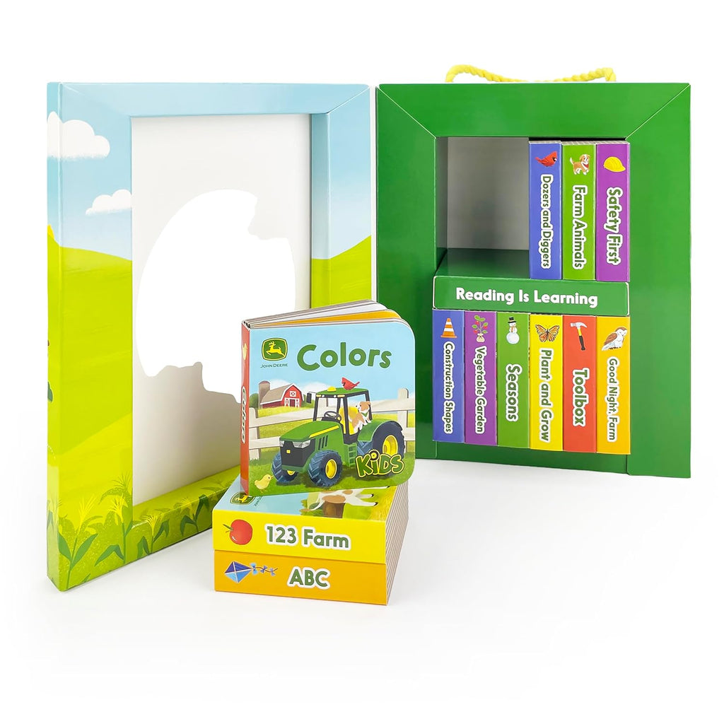 My Little Learner Library: John Deere Kids 12-Book Set Board Book