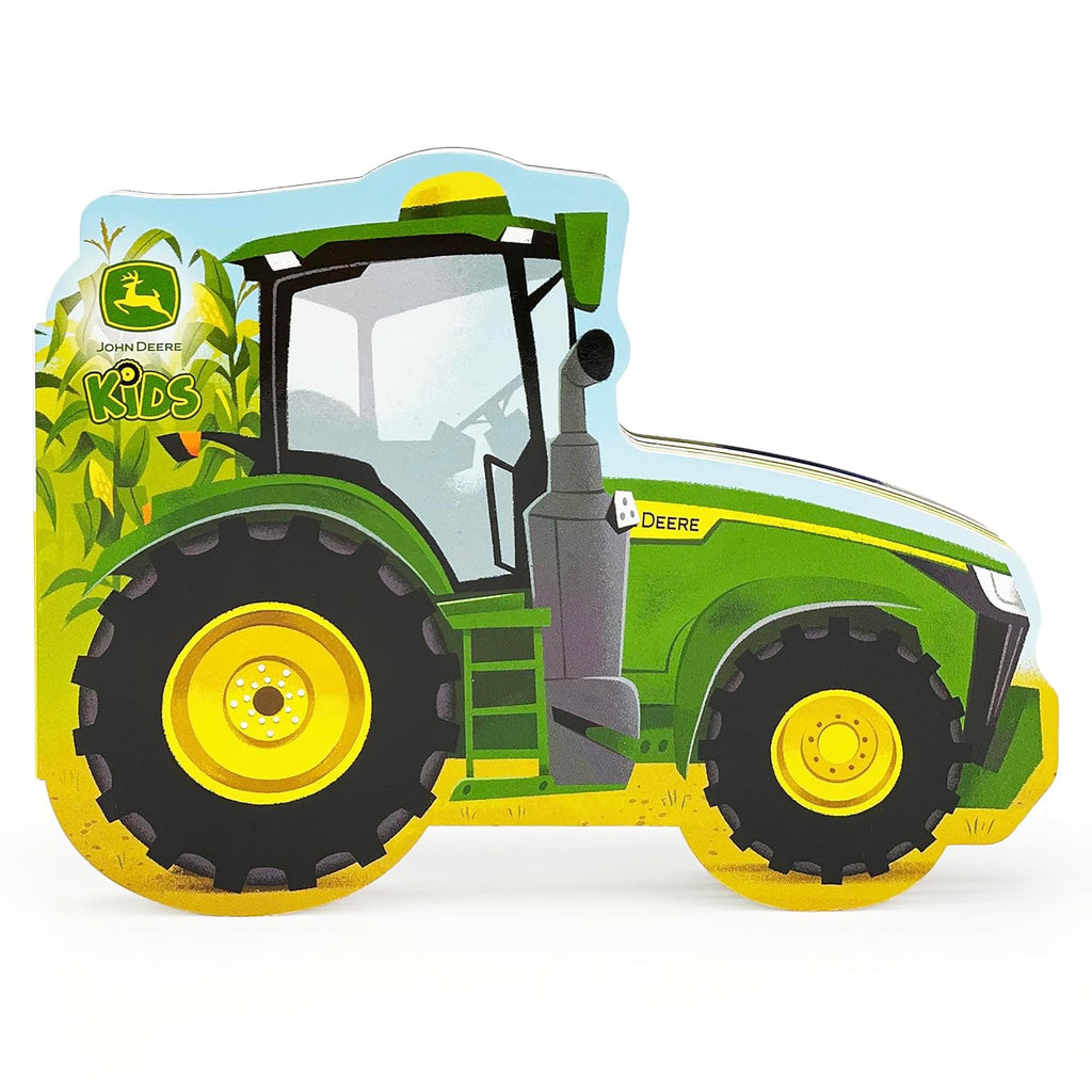 John Deere How Tractors Work - Shaped Board Book