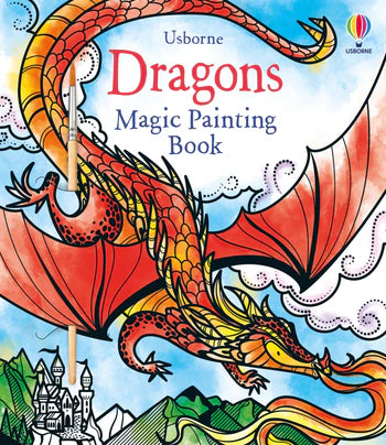 Dragons: Magic Painting Book