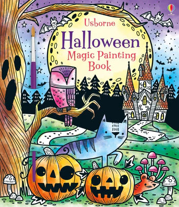 Halloween: Magic Painting Book