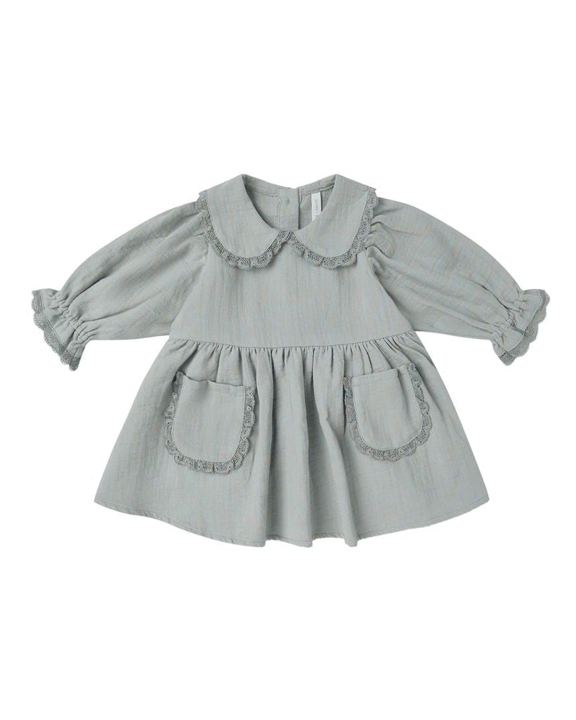 Marisol Dress || Steel Blue