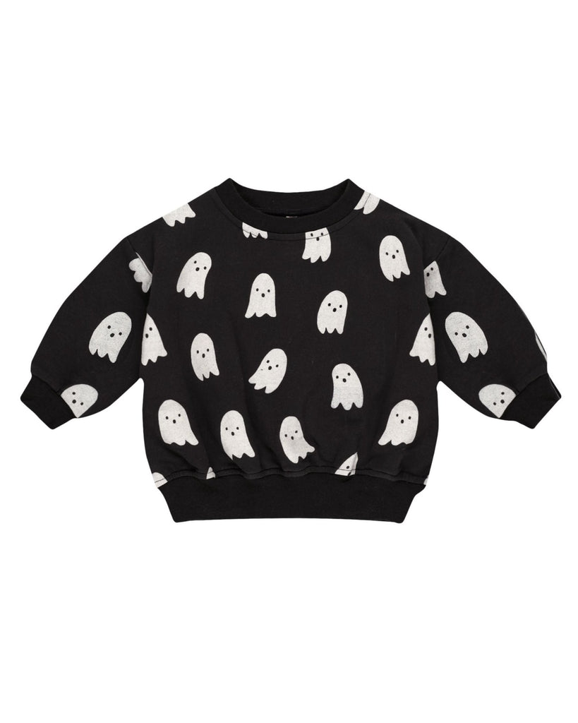 Quincy Mae Relaxed Fleece Sweatshirt | Ghosts