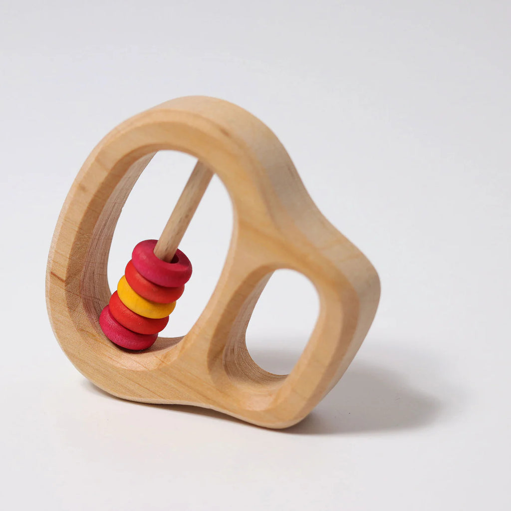 Grimms Klipp Klapp Rattle Red