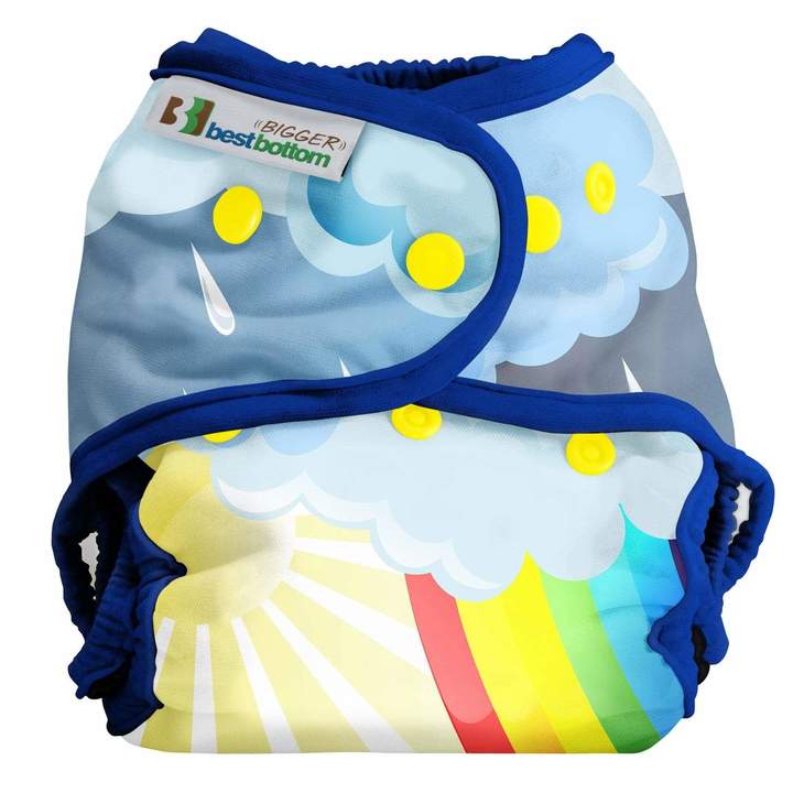 Best Bottom Diapers - Snap Closure