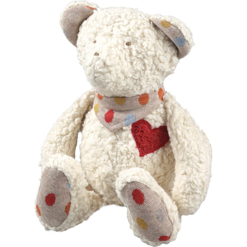 Efie Organic Cuddle Bear with Heart