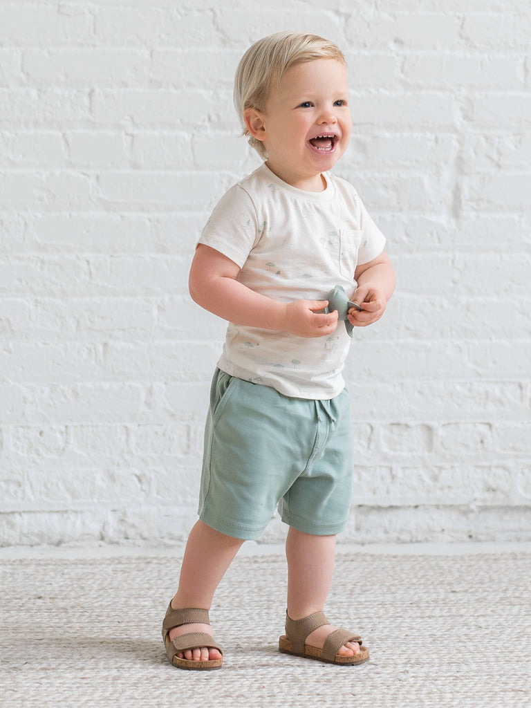 Organic Baby and Kids Dane Short - Jade