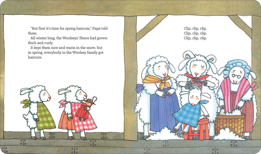 Haircuts For Little Lambs - Board Book