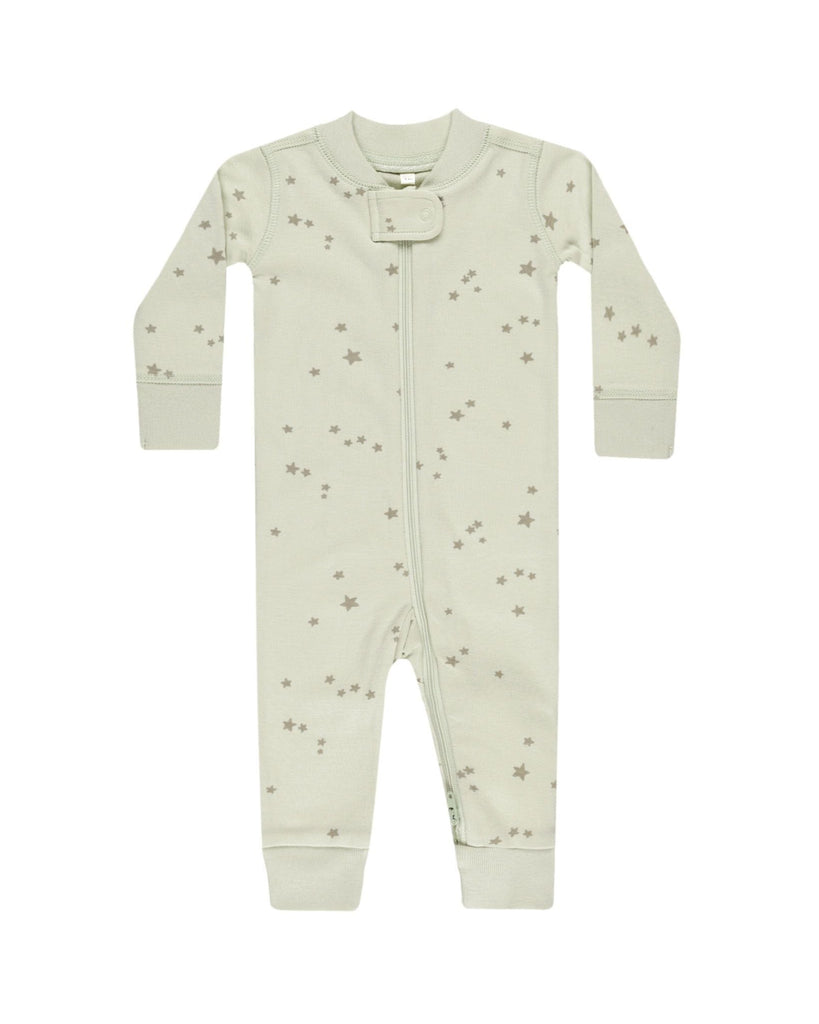 Quincy Mae Zip Longsleeve Sleeper | Stars