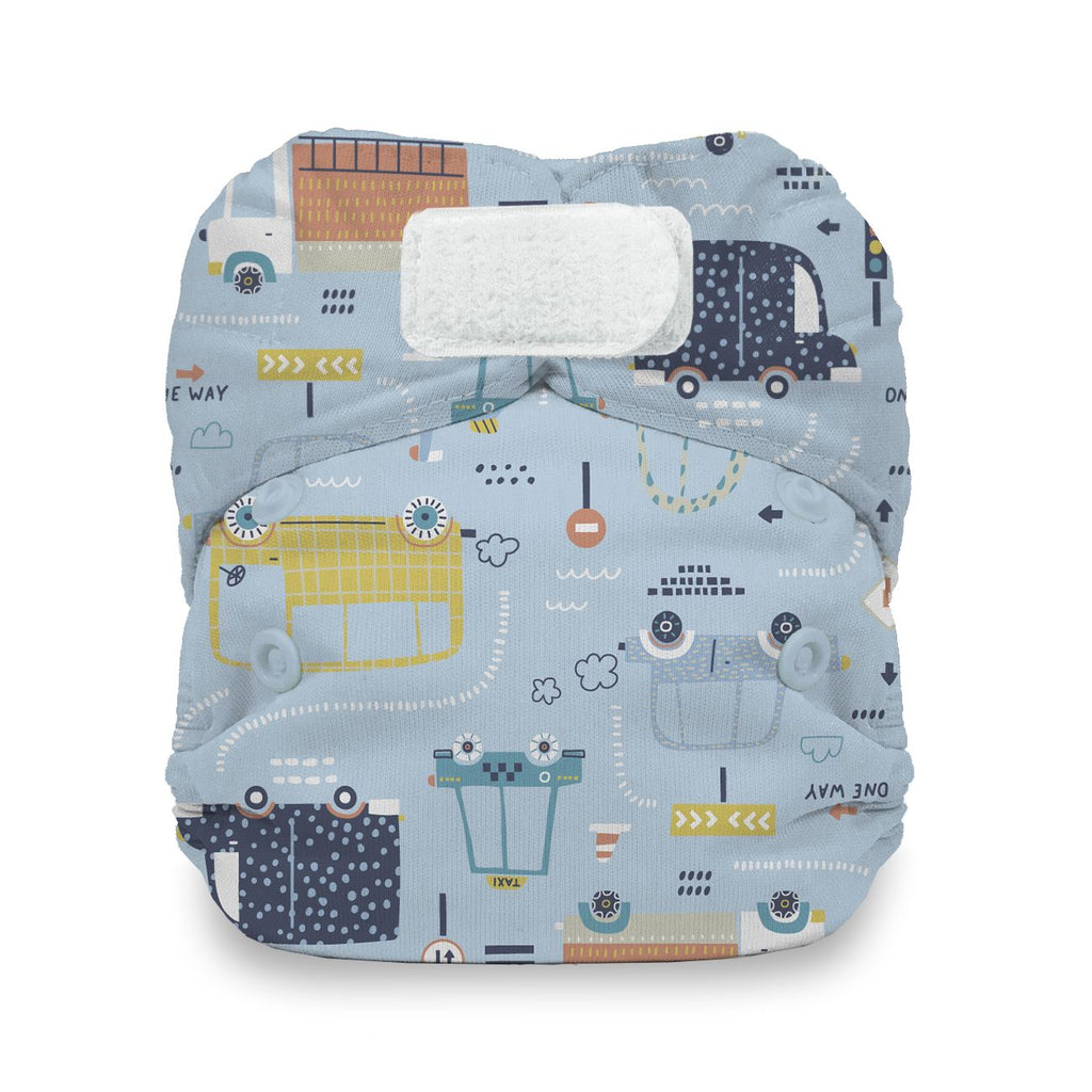 Thirsties Hook & Loop Natural Newborn AIO
