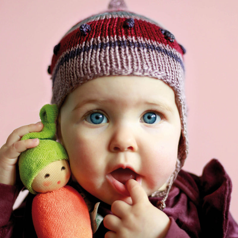 Carrot Rattle Doll - Nanchen