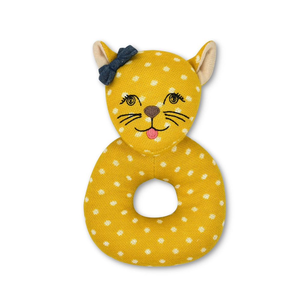 Organic Farm Buddies Rattle - Rita Cheetah