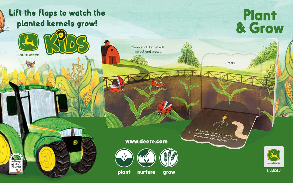 John Deere: Plant & Grow Book