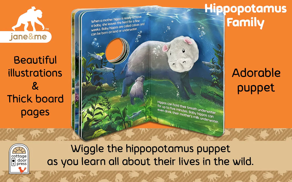 The Jane Goodall Institute: Puppet Books