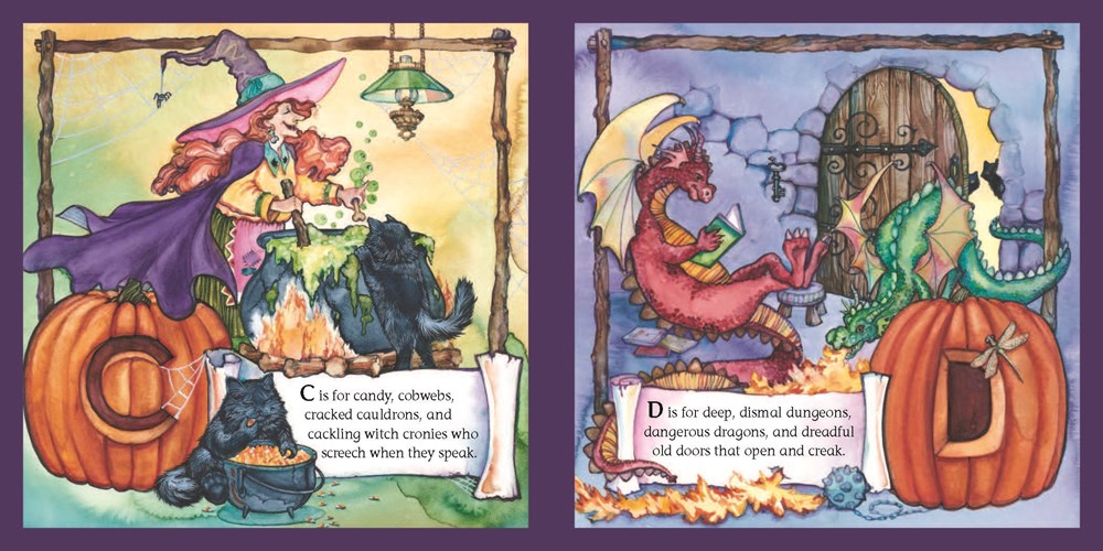 ABC's of Halloween Board Book