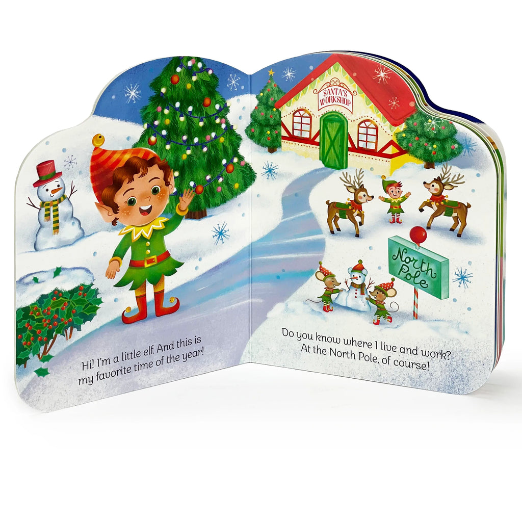 A Little Elf: Board Book