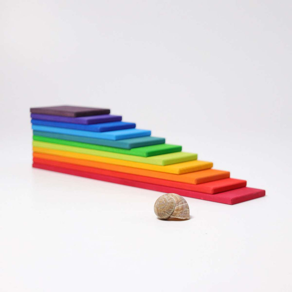 Rainbow Building Boards - Grimm's