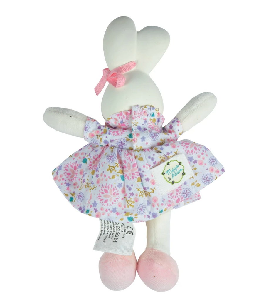 Havah the Bunny - Mini Rubber Head Plush Toy