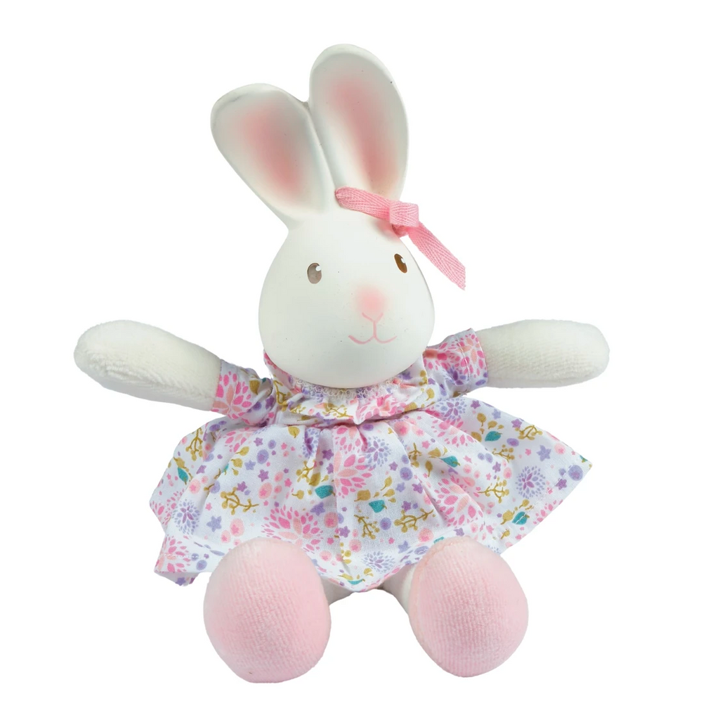 Havah the Bunny - Mini Rubber Head Plush Toy