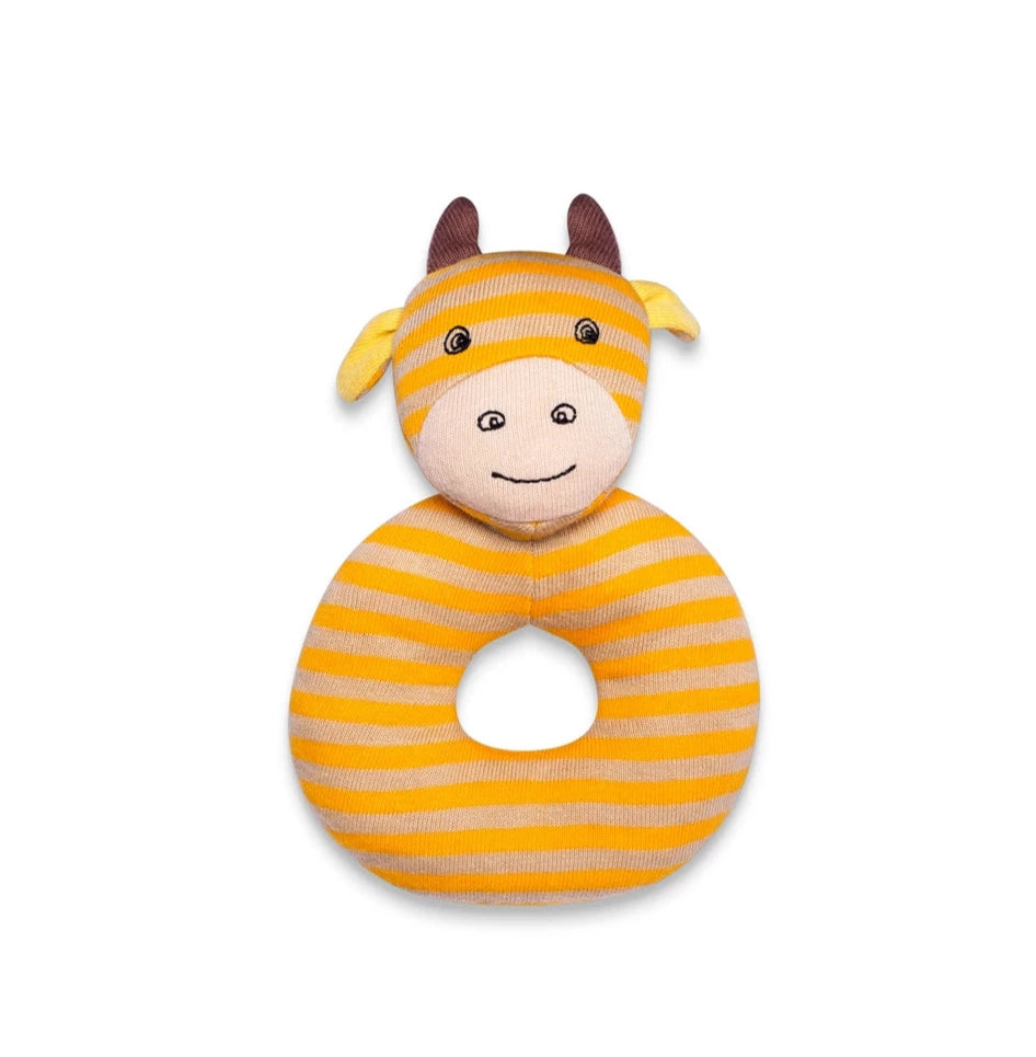 Organic Farm Buddies Rattle - George Giraffe