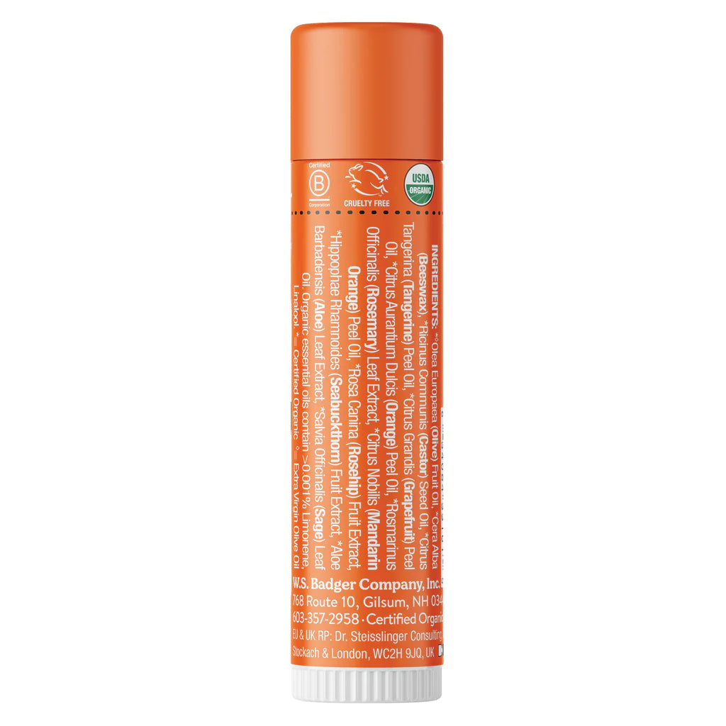 Badger Classic LIP BALM - Tangerine Breeze