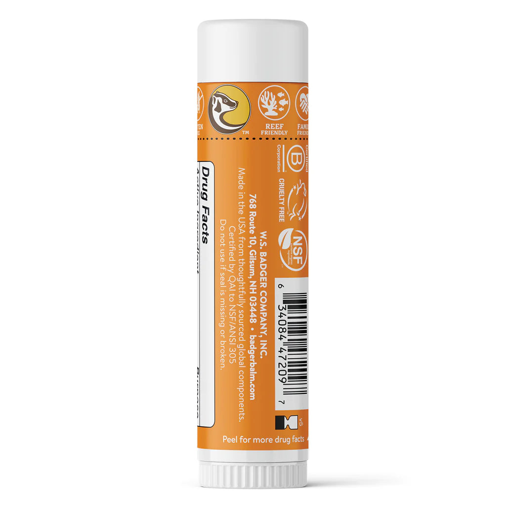 Badger Kids Mineral Sunscreen Face Stick - SPF 35