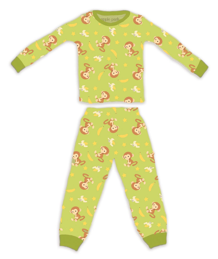 Organic Cotton Picnic Pal Pajama - Monkey